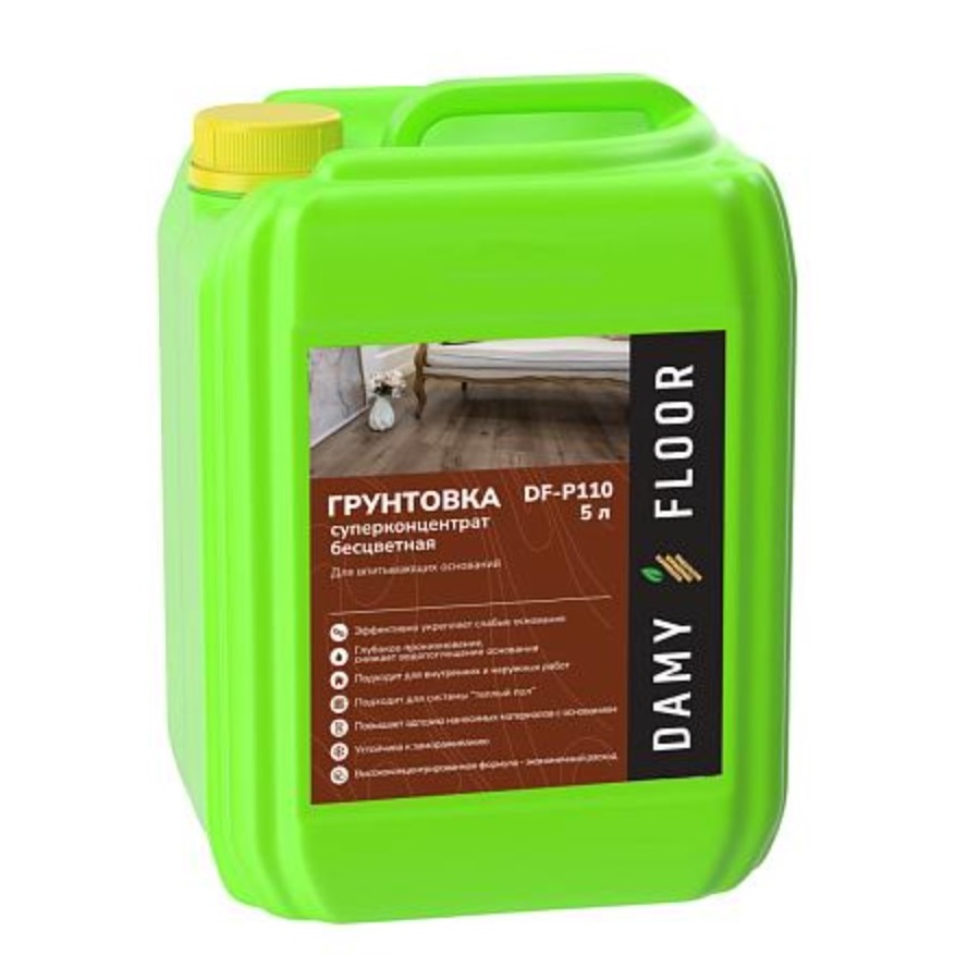 Грунтовка DAMY FLOOR DF-P110 суперконцентрат 5 л